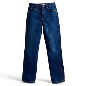 AMO Chloe High Rise Straight Crop Affection Jeans